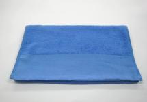藍色毛巾